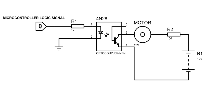 optocoupler circuit examples